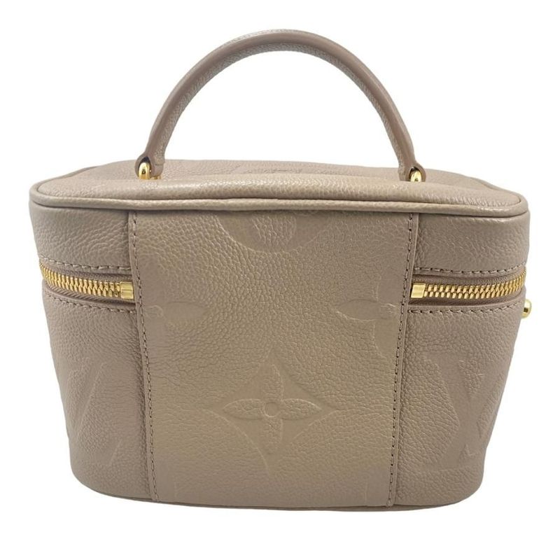 Louis Vuitton Handbag Shoulder Bag Vanity PM M45608 Monogram Empreinte Beige