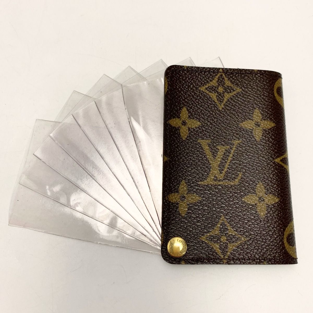 Louis Vuitton Monogram Porto Cult Credit Press Ion M60937 Card Case