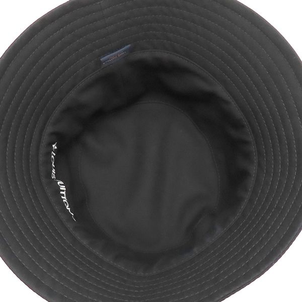 Louis Vuitton Hat Bucket Hat LV Mine Reversible Cotton Polyester Noir Black