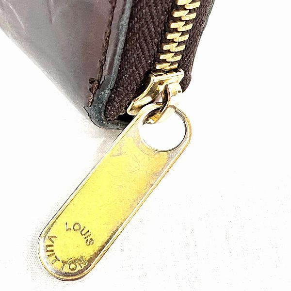 Louis Vuitton Monogram Vernis Rayures Zippy Wallet M91717 Long Wallet Women