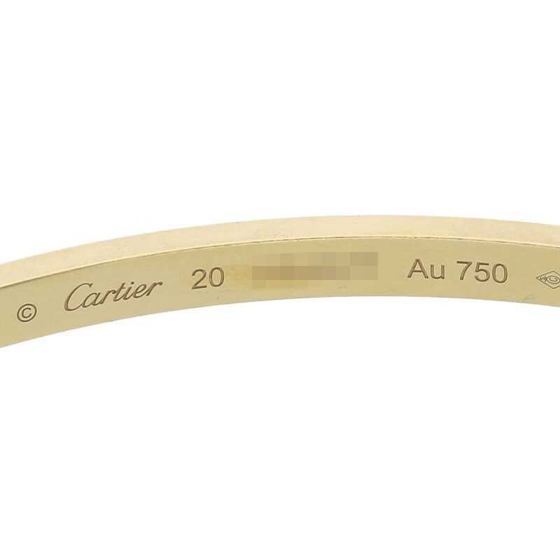 Cartier LOVE Bracelet SM Love Bracelet 18K Pink Gold Love Bracelet Men's 20