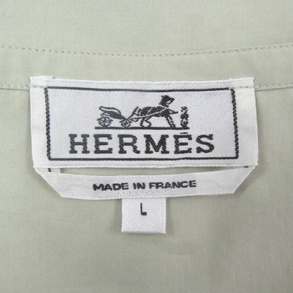 Hermes 23SS 100% Cotton Patch Pocket Crew Neck Sleeveless Cut & Sewn Pullover
