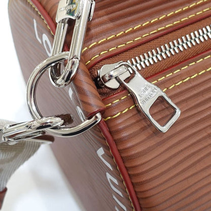 Louis Vuitton Soft-porochon MM M23092 2WAY Bag Epi XL Leather Brown