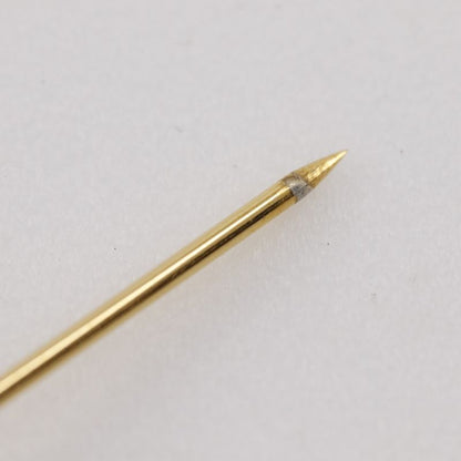 Chanel Coco Mark Matelasse Vintage Gold Plated Ladies 17.7g Brooch