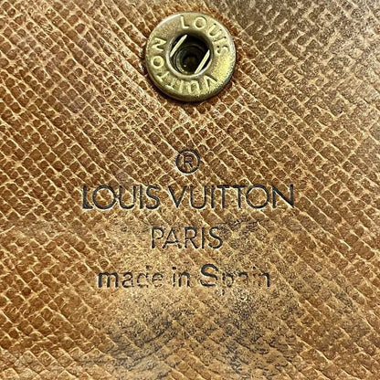 Louis Vuitton Monogram Pochette Portmonnais Cles Di M61725 Long Wallet Unisex