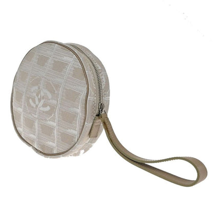 Chanel New Travel Line CC Pouch Beige 64ka682