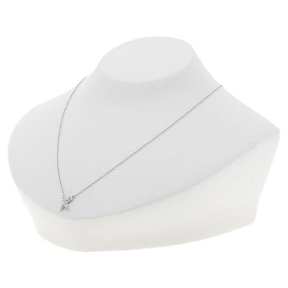 Tiffany & Co Tiffany & Co Kiss Diamond Necklace Pt950 Ladies
