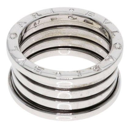 Bvlgari B-zero1 4-band #57 Ring 18K White Gold Ladies