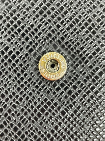 Louis Vuitton Taiga Agenda PM R20426 Notebook Cabas - Black - Made In Spain