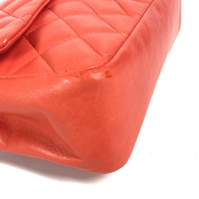 Chanel Shoulder Bag Matelasse 25 Matelasse 25 Lambskin Red