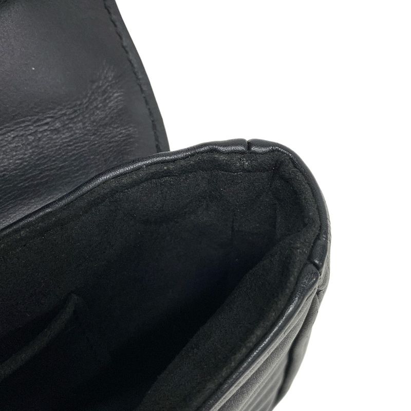 Louis Vuitton Shoulder Bag New Wave Chain Bag PM M51683 Noir Black Leather