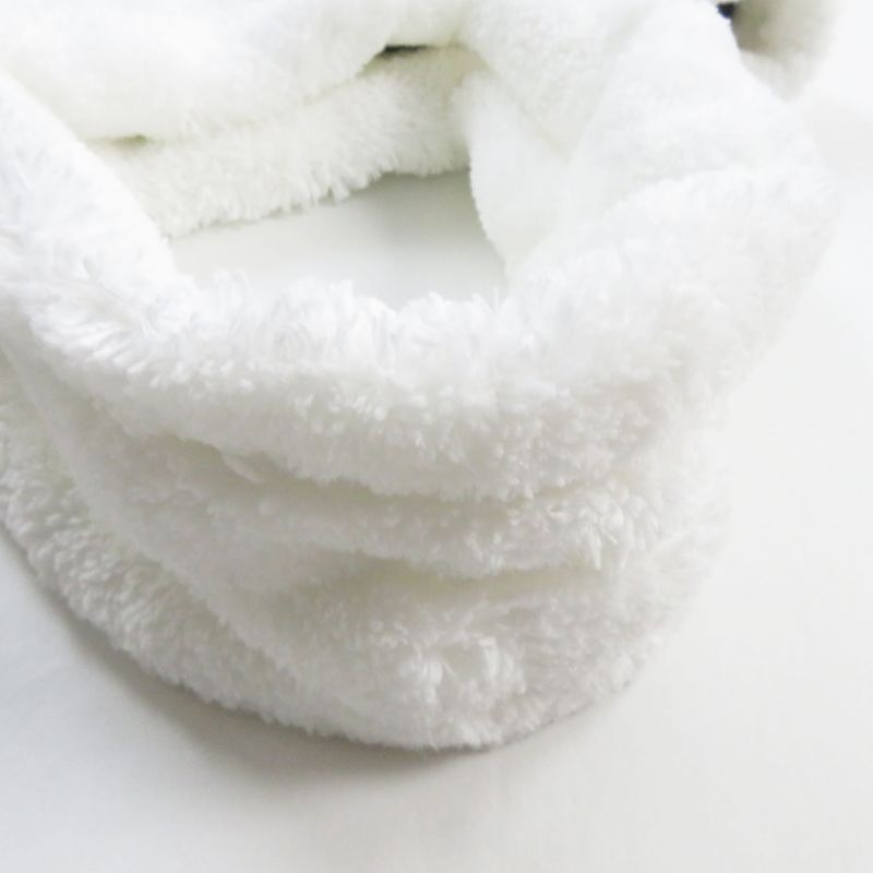 Prada 1bg130 Spugna Bianco NERO Terry Tote Bag White Black TU Storage With Bag