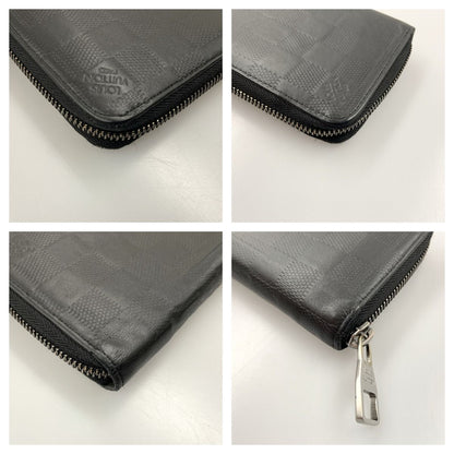Louis Vuitton Damier Infini Zippy Wallet Vertical Round Zipper Long Wallet