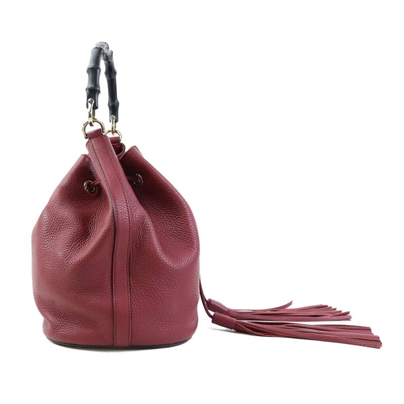 Gucci Shoulder Bag Handbag Bamboo 387613
