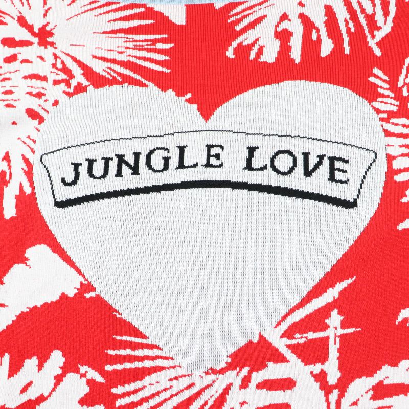 Hermes 3e2827d3 Jungle LOVE Jungle Love Silk Tunic/dress Red 38 Made In Italy