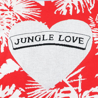 Hermes 3e2827d3 Jungle LOVE Jungle Love Silk Tunic/dress Red 38 Made In Italy