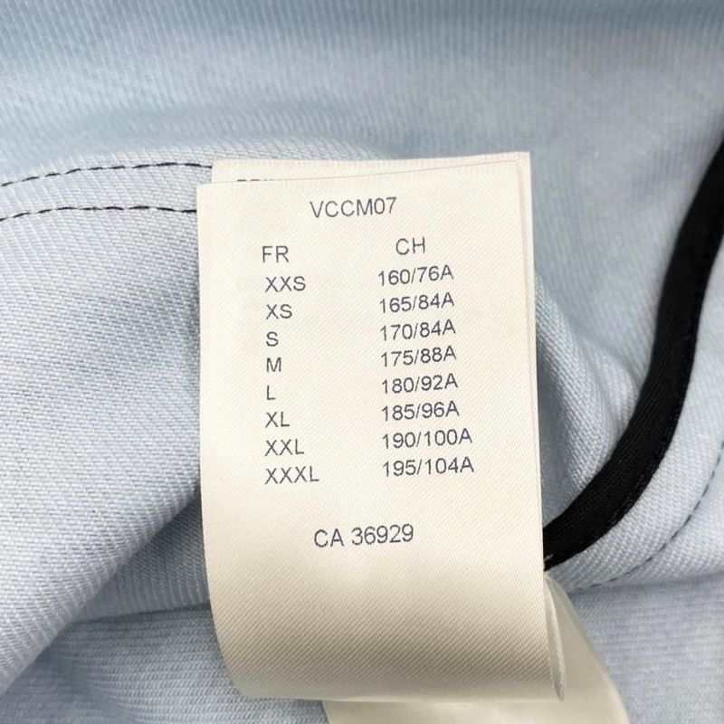 Louis Vuitton Jacket Monogram Tie Dye Denim Rm2129 H98 Hla10w Size L Black Blue