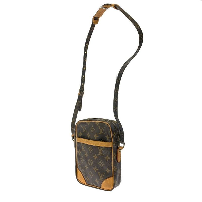 Louis Vuitton M45266 Monogram PVC Danube Shoulder Bag Brown 326582