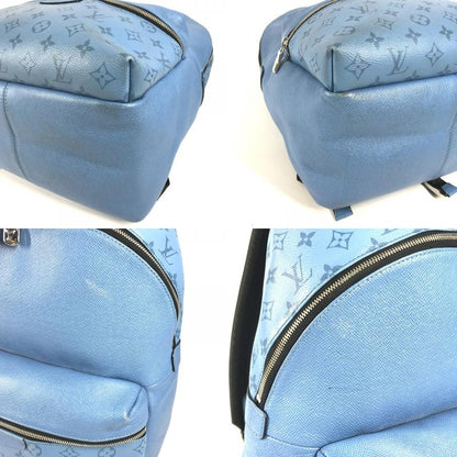 Louis Vuitton Backpack Sac Discovery Backpack PM M30747 Taiga Leather Denim Blue