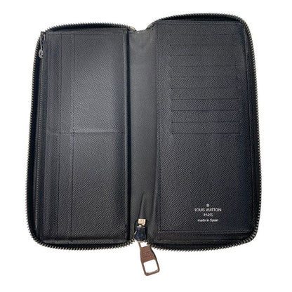 3327 Louis Vuitton Monogram Eclipse Zippy Wallet Vertical Long Wallet M62295