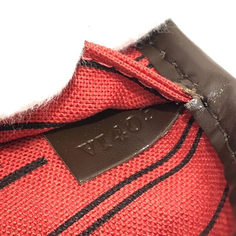 Louis Vuitton Damier Neverfull PM N51109 Tote Bag Shoulder Brown Preowned 005815