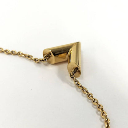 Louis Vuitton Necklace Escential V Plated Gold M61083