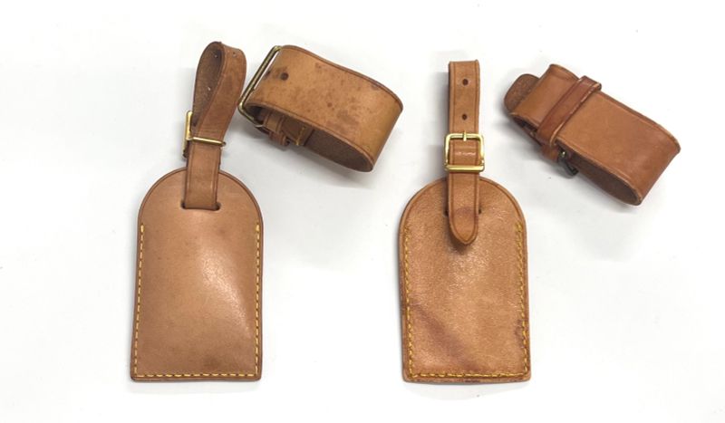 Louis Vuitton Name Tag Poinier Handle Holder 03bs255