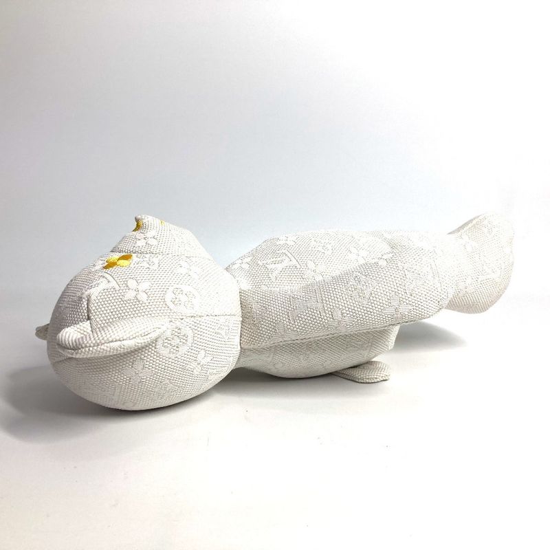 Louis Vuitton Plush Toy Deux Louis Gi0869 Cotton White
