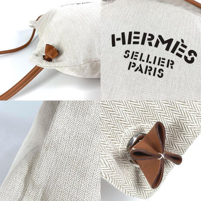 Hermes Backpack Sac Aline MM Sac Aline MM Toile Chevron Beige