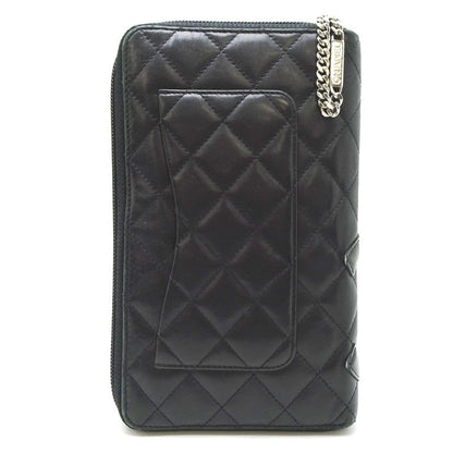Chanel Long Black Wallet