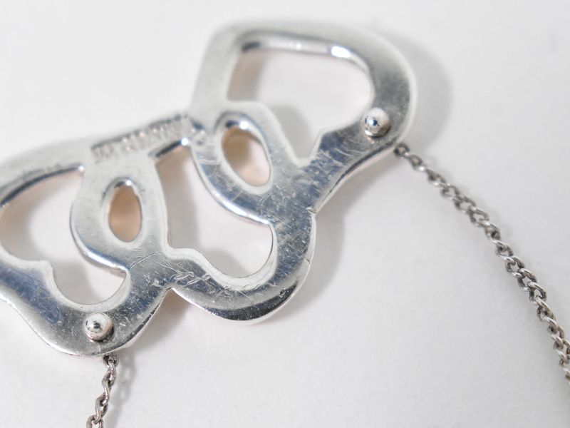 Authentic Tiffany & Co Tiffany & Co Triple Open Heart 925 Necklace Pendant