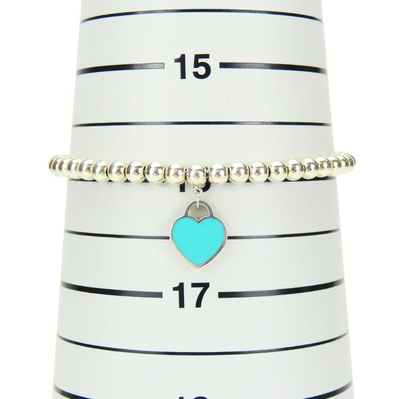 Tiffany & Co Bracelet Return To Silver 925 Diamond Approx 6.0g Silver Tiffany &