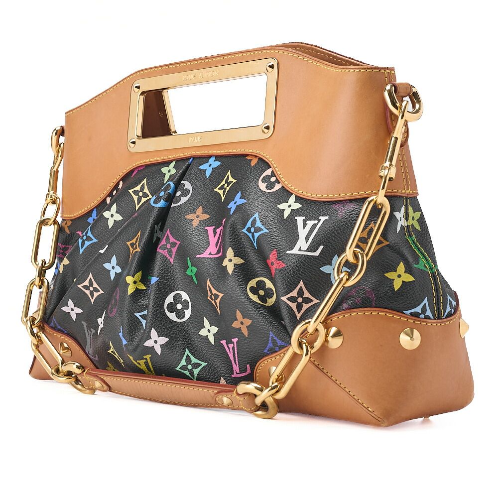 Louis Vuitton Monogram Multicolor Judy PM 2WAY Handbag M40254 (gold Hardware)