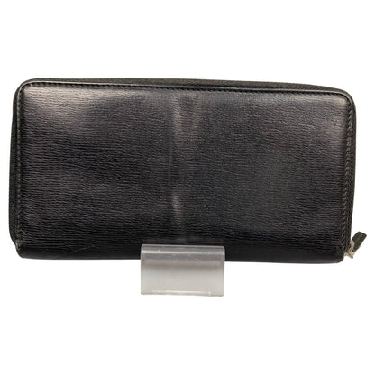 Gucci Round Zipper Long Wallet Interlocking G Shape Softening Yes