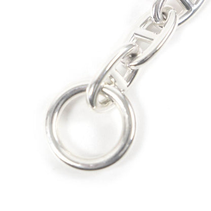 Hermes Chaine D'ancre TGM 11 Frames Bracelet Accessory Ag925 Silver With Case