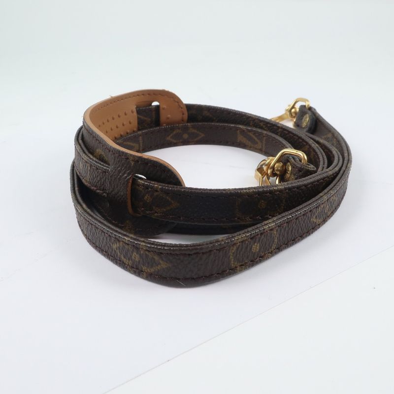 Louis Vuitton Monogram Canvas Brown Unisex Shoulder Strap
