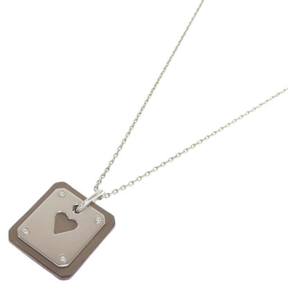 Hermes As De Coeur PM Necklace Metal Swift Ladies