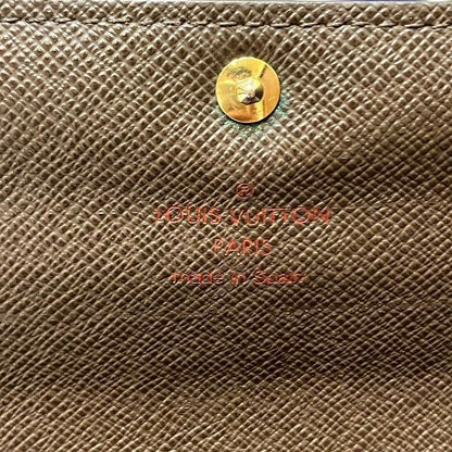 Louis Vuitton Damier Portefeuille Sarah N61734 Long Wallet Unisex