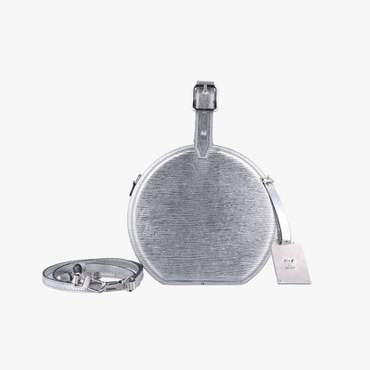 Louis Vuitton Petite Boite Chapeau Silver Epi Pl0178