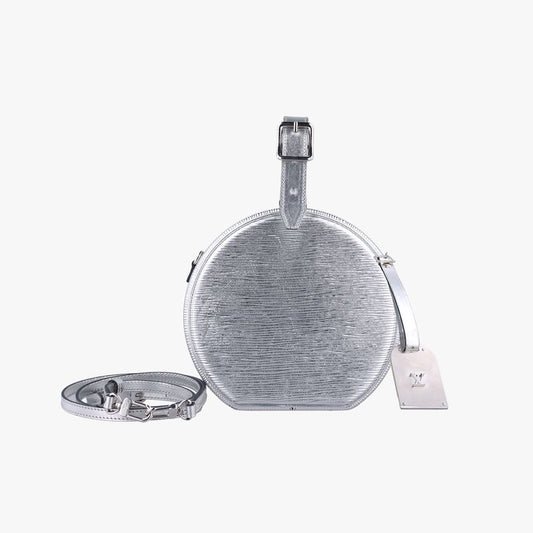 Louis Vuitton Petite Boite Chapeau Silver Epi Pl0178