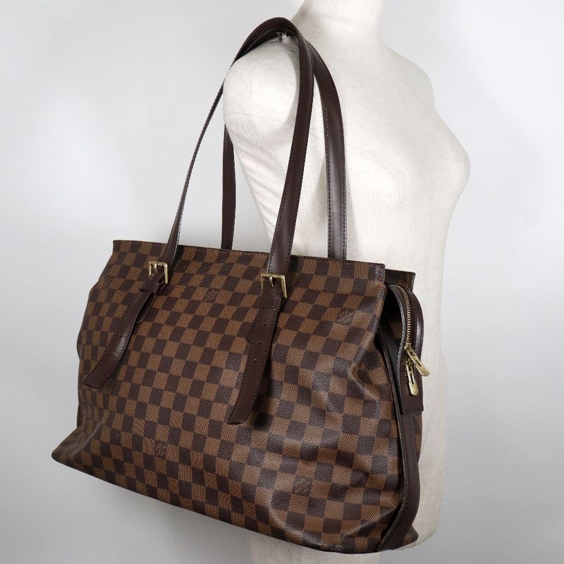 Louis Vuitton Chelsea N51119 Damier Canvas Th0055 Unisex Shoulder Bag