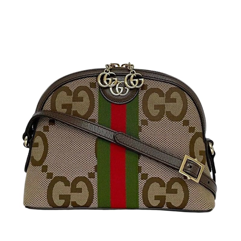 Gucci Shoulder Bag Beige Brown Sherry Marmont