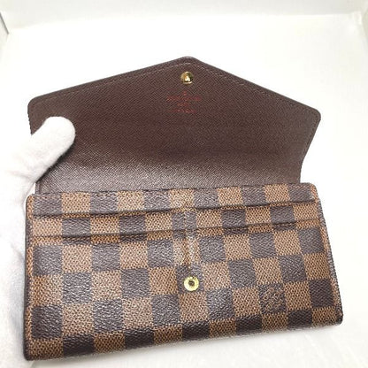 Louis Vuitton N63209 Damier Round Zipper Portefeuille Sarah