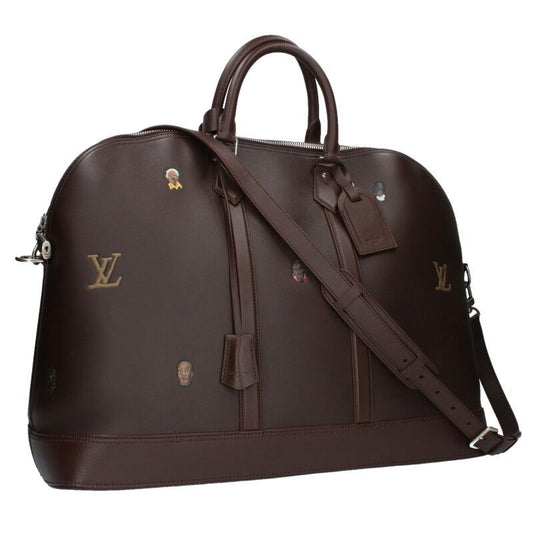 Louis Vuitton M24555 Alma Travel GM Cowhide Leather Marron Boston Bag Women GM