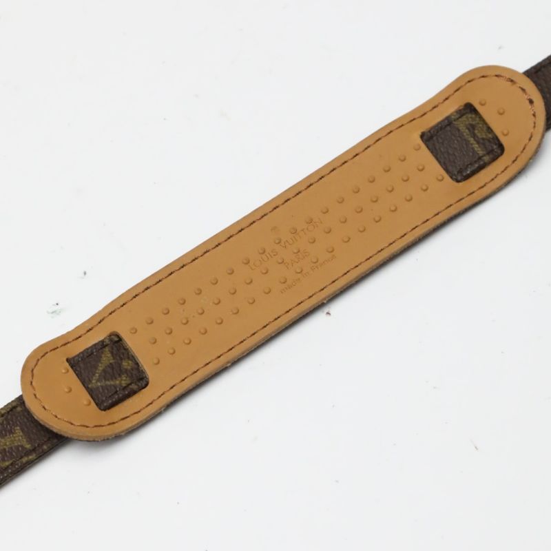 Louis Vuitton Monogram Strap Back Accessory Shoulder Strap Louis Vuitton Brown