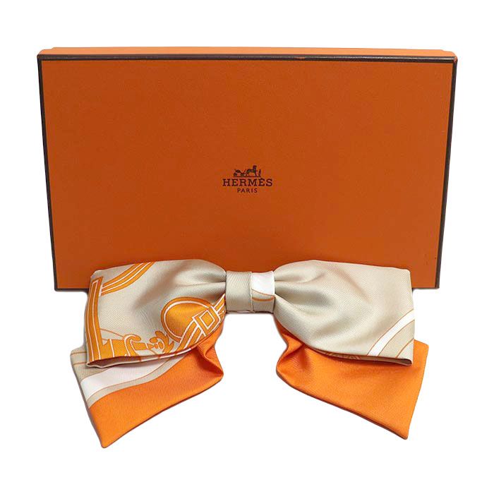 Hermes Silk Grenelle GM Barrette Women's Pre-owned