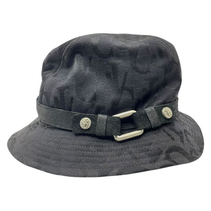 Versace Jeans Couture 90's ~ 00's Monogram Safari Hat Monogram Logo Safari Hat