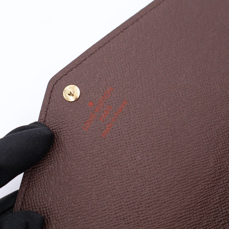 Louis Vuitton Damier Portefeuille Sarah Damier Wallet N63209
