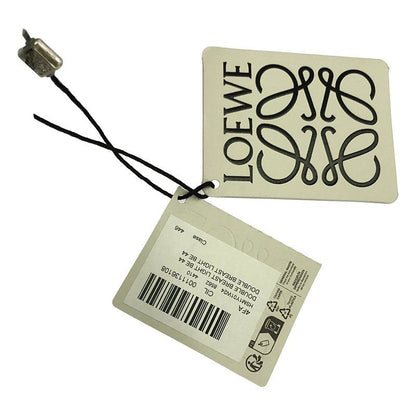 Loewe - 2024aw - Llama Wool Double Breasted Coat - 44 - Gray - Mens