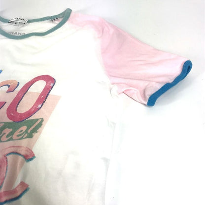 Chanel Short Sleeve T-shirt COCO CUBA Coco Cuba P55821 Cotton Pink